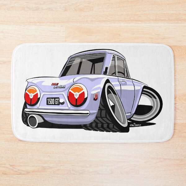 Item preview, Cortina Mark 1 GT caricature light blue designed and sold by car2oonz.