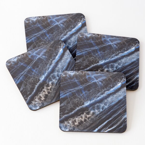 Item preview, Frozen Lake with Broken Ice 2 - Abstract Resin Art designed and sold by Skyler Orion X.