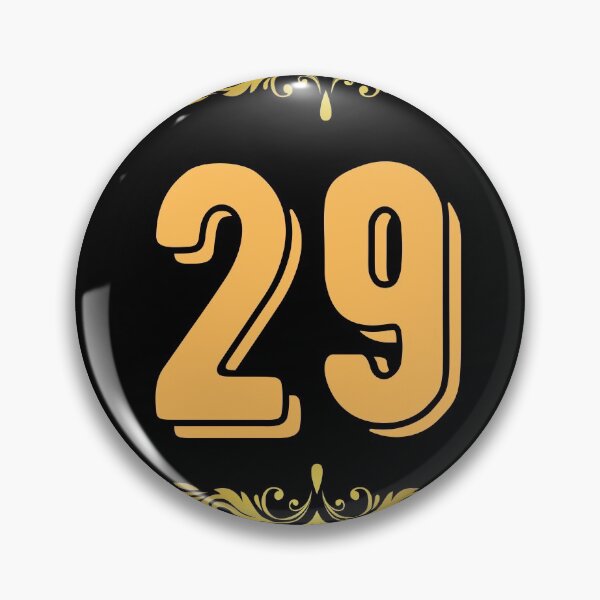 Item preview, Number 29 designed and sold by HappinessWorld.
