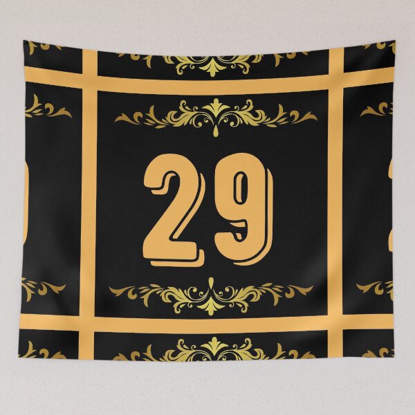 Item preview, Number 29 designed and sold by HappinessWorld.