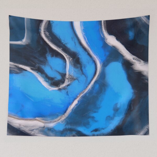 Item preview, Frozen Lake with Broken Ice 3 - Abstract Resin Art designed and sold by Skyler Orion X.