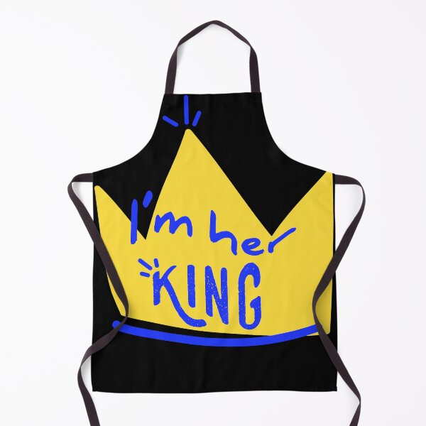 Item preview, I am her king Valentines day gift designed and sold by hyggekrog.