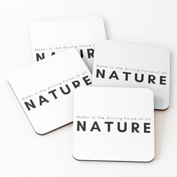 Item preview, Water Is The Driving Force Of All Nature designed and sold by hydrEAU.