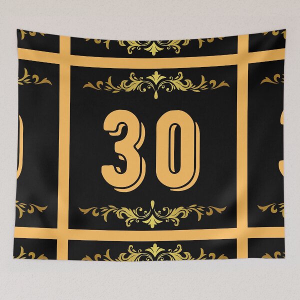Item preview, Number 30 designed and sold by HappinessWorld.