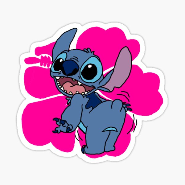 Nice Stitch Stickers Redbubble