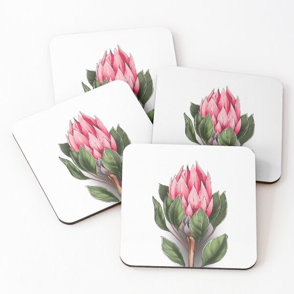 Item preview, Protea flower tattoo design designed and sold by NicolasDurand.