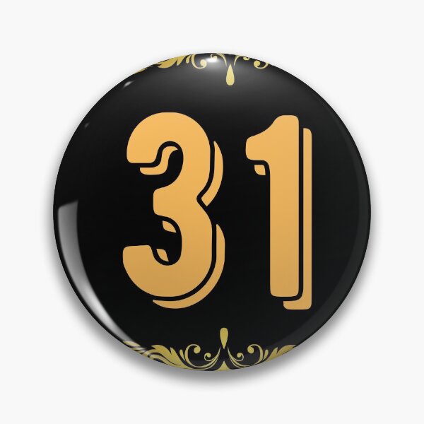Item preview, Number 31 designed and sold by HappinessWorld.