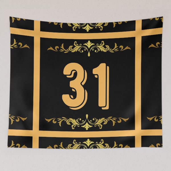Item preview, Number 31 designed and sold by HappinessWorld.