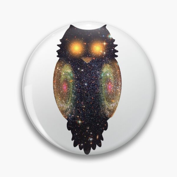 Item preview, Spacial Owl (Yellow) designed and sold by AnotherFA.