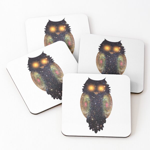 Item preview, Spacial Owl (Yellow) designed and sold by AnotherFA.