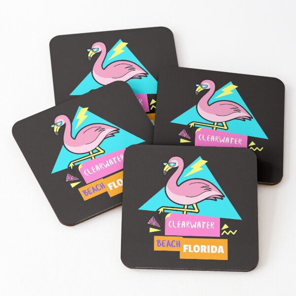 Item preview, Clearwater Beach Florida Retro Design designed and sold by davestees506.