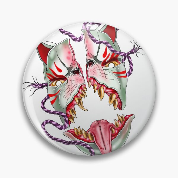 Item preview, Kitsune exploded mask designed and sold by NicolasDurand.