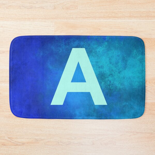 Item preview, Cosmic Fire Blue Alphabet A designed and sold by geoceltic.