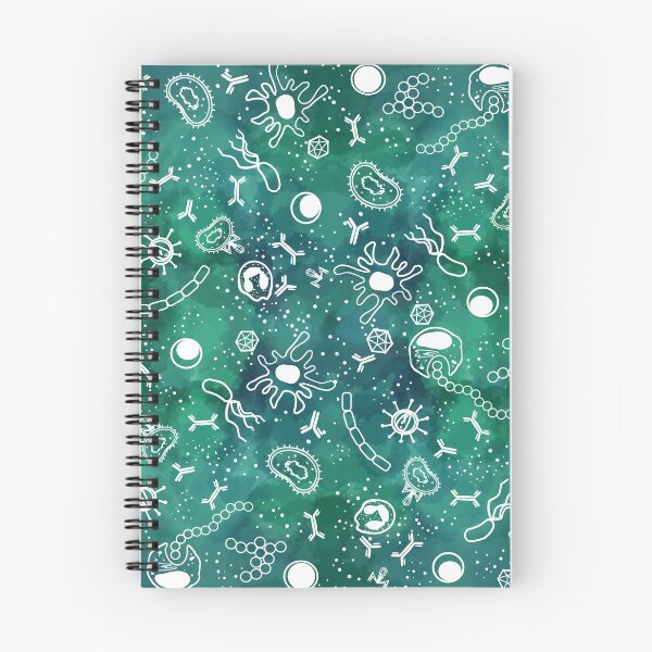 Item preview, Microbiology & Immunology Pattern Blue designed and sold by Henley-Hanford.