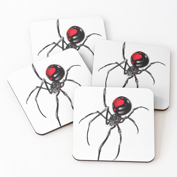 Item preview, Black widow with heart designed and sold by NicolasDurand.