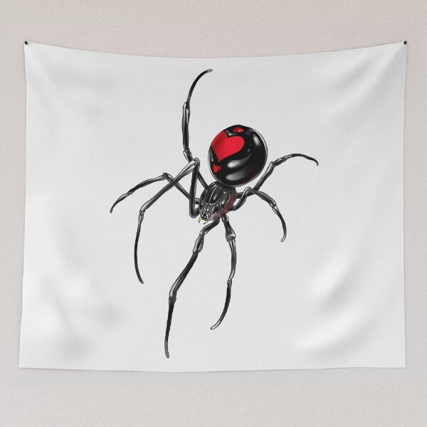 Item preview, Black widow with heart designed and sold by NicolasDurand.