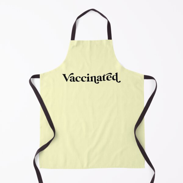 Item preview, Retro Vaccinated Design in with Yellow Background designed and sold by cutetype.