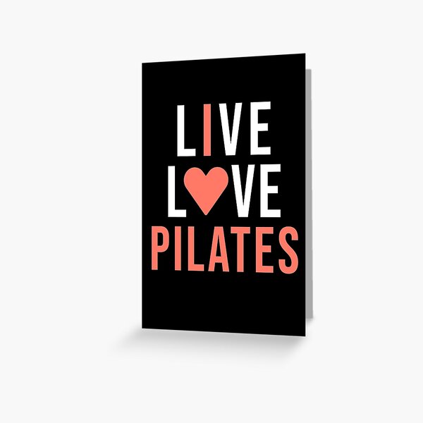 Funny Pilates Sayings Greeting Cards for Sale