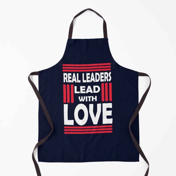 Item preview, Real Leaders Lead With Love designed and sold by PrintBrint.