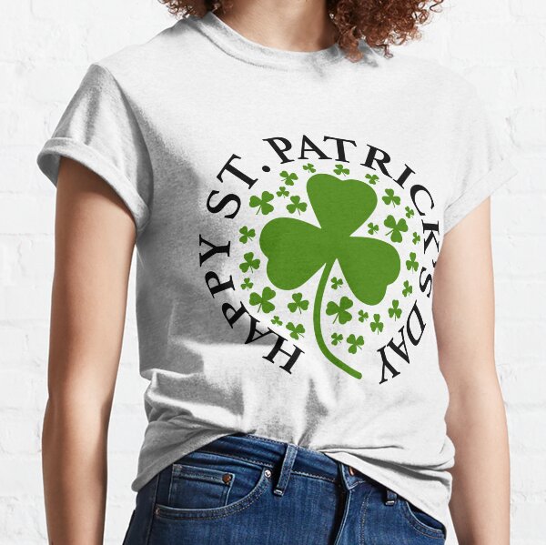 MLB Philadelphia Phillies Three Leaf Clover St Patrick's Day Baseball  Sports T-Shirt