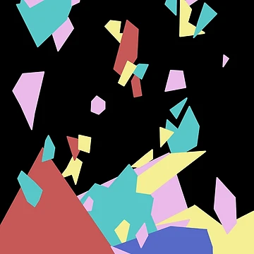 Artwork thumbnail, Geometric Shatter Design by RClaire
