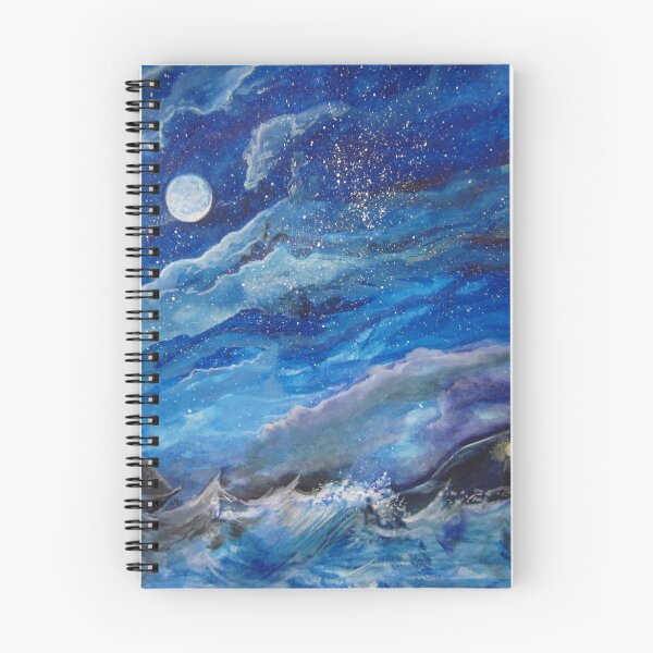 Item preview, A Ship on the Sea at Night designed and sold by Mandolin-Crow.