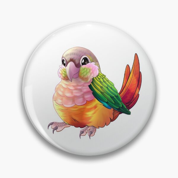 Item preview, Pineapple Green-cheek Conure (Recolour) designed and sold by mitsun.