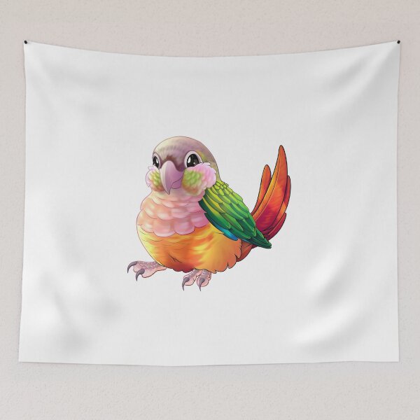 Item preview, Pineapple Green-cheek Conure (Recolour) designed and sold by mitsun.