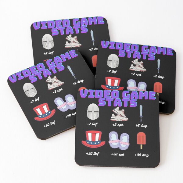 Item preview, Video Game Stats Funny designed and sold by dino8.