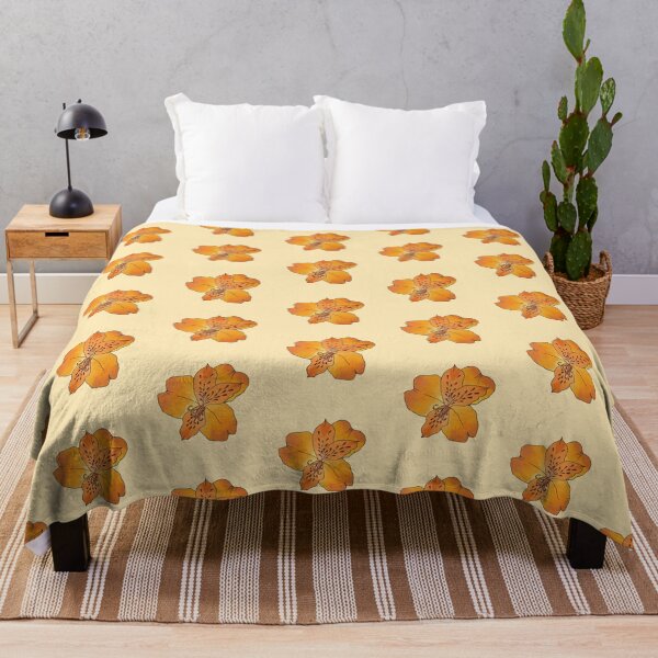 Item preview, Orange Peruvian Lily designed and sold by CatharticTick.