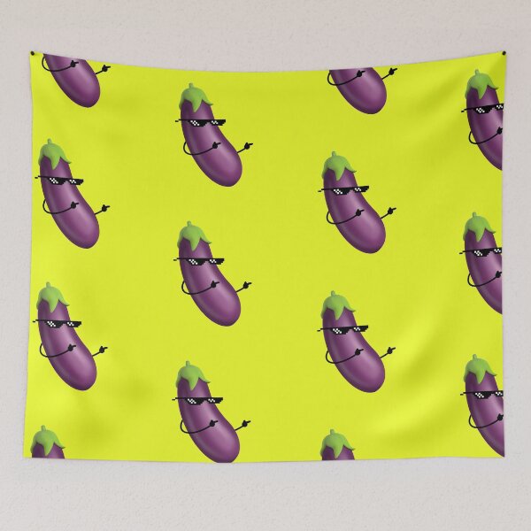 Item preview, Thug Life Eggplant designed and sold by PinkShinyArt.