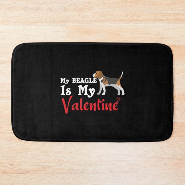 Item preview, My Beagle Is My Valentine Essential T-Shirt - Dog Lover T-Shirt, Funny Valentine's Shirt, Valentine's Day Shirt, Dog Mom, Fur Mama For Life, Dog Valentine designed and sold by Achrafilla1.