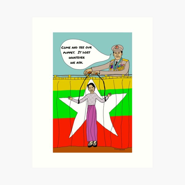 Item preview, Myanmar Puppet designed and sold by emmafifield.