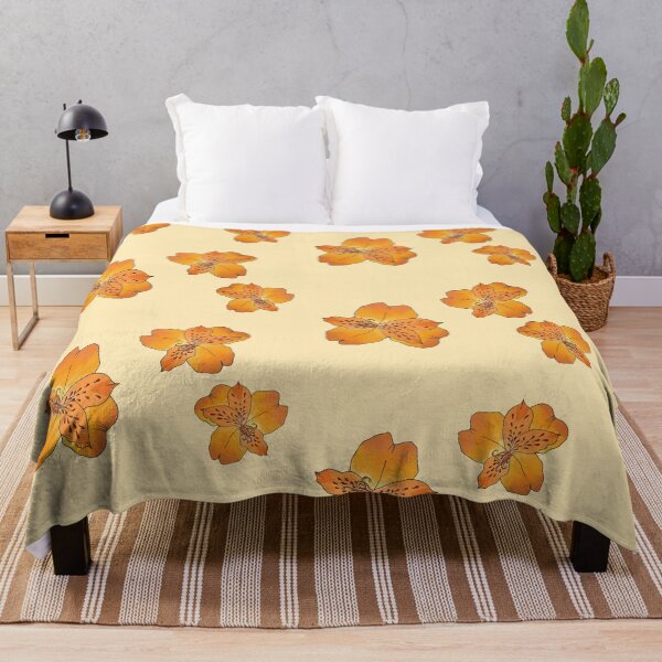 Item preview, Orange Peruvian Lilies Collection designed and sold by CatharticTick.
