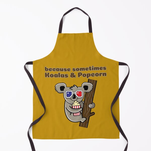 Item preview, because sometimes Koalas & Popcorn designed and sold by AndPeace702.