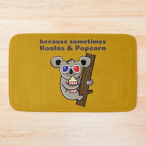 Item preview, because sometimes Koalas & Popcorn designed and sold by AndPeace702.