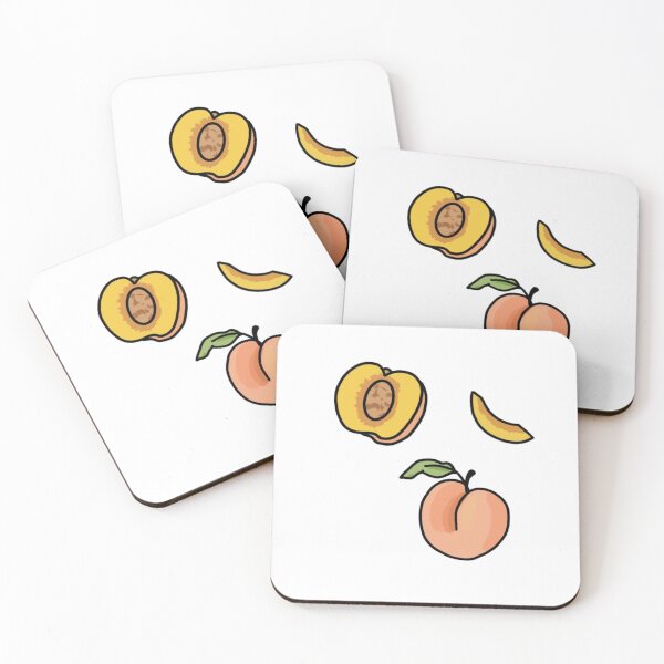 Item preview, 3 Peaches - whole, half, slice  designed and sold by Lavender-Cloud.