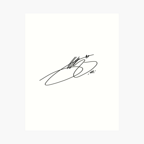 Jeong Jaehyun's Signature - NCT