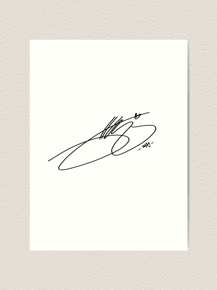 Jeong Jaehyun's Signature - NCT