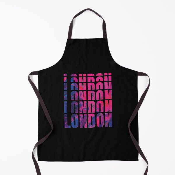 Item preview, Colourful textured London typography design designed and sold by stu-dio-art.