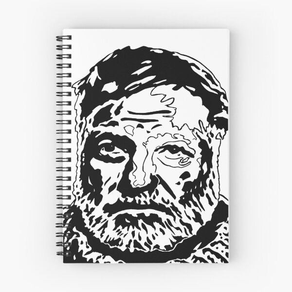 Item preview, Black and White Ernest Hemingway JTownsend designed and sold by Jay Townsend.