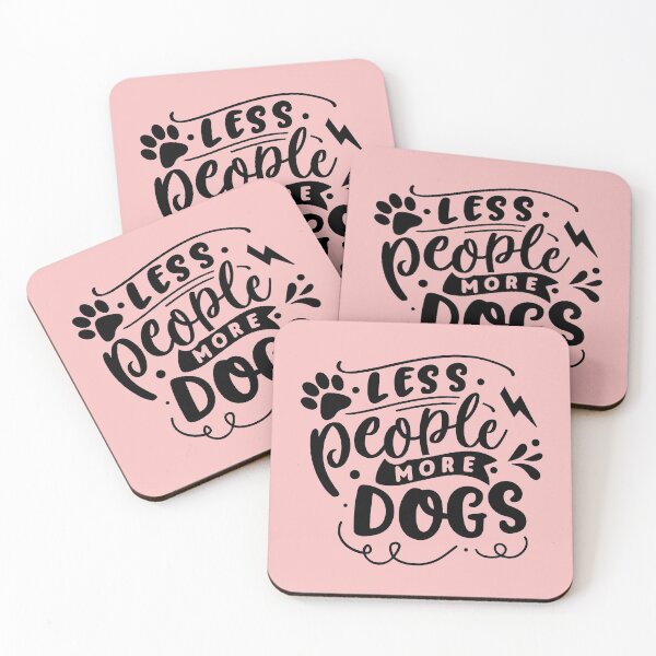 Item preview, Less People More Dogs designed and sold by thepetcellar.
