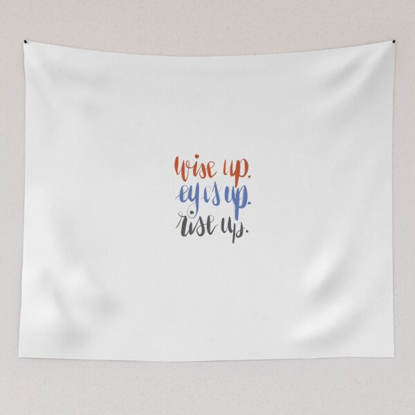 Item preview, wise up designed and sold by alysonalyza.