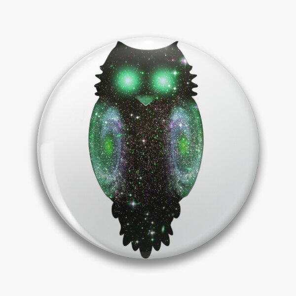 Item preview, Spacial Owl (Green) designed and sold by AnotherFA.