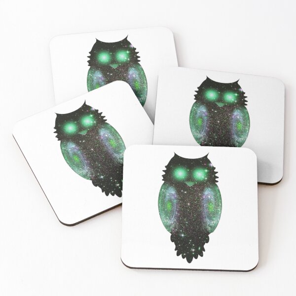 Item preview, Spacial Owl (Green) designed and sold by AnotherFA.