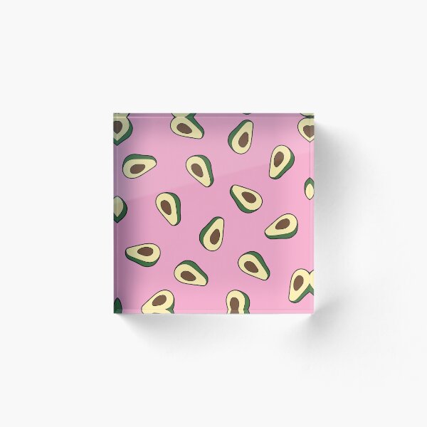 Item preview, Avocado Pattern in pink designed and sold by Cathal O'Toole.