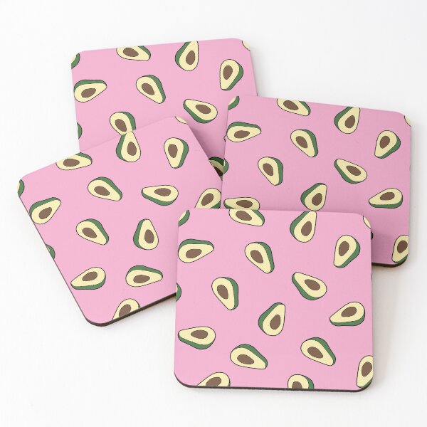 Item preview, Avocado Pattern in pink designed and sold by Cathal O'Toole.