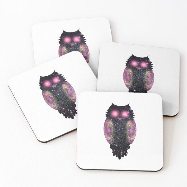 Item preview, Spacial Owl (Pink) designed and sold by AnotherFA.