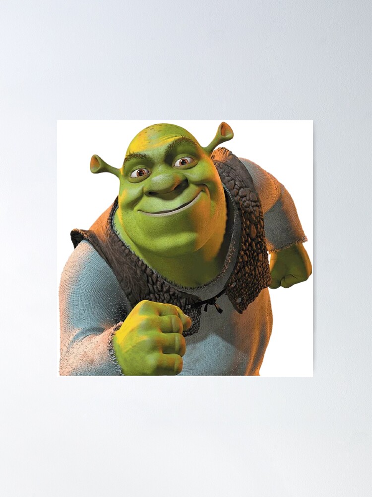 Shrek Funny Meme Premium Matte Vertical Poster sold by Hausafrench