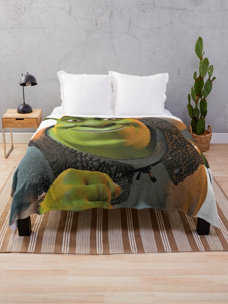 Shrek meme Throw Pillow for Sale by Pulte